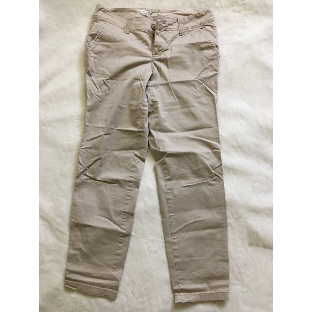 Tan Ankle Jeans // Old Navy